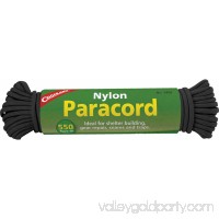 Coghlan's 1450 50' Nylon Paracord, Black   553992615
